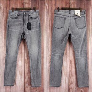 NWT Rag & Bone Mens Size 34X32 Fit 1 Skinny Aero Stretch Jeans Greysail $225